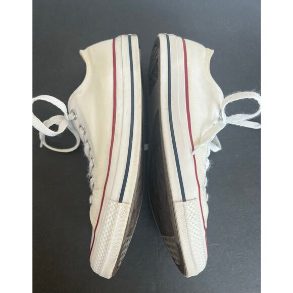 Converse Chuck Taylor All Star Shoreline LowTop Lace Up White Canvas Sneaker 9 - Picture 7 of 12